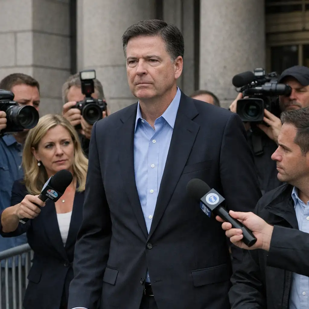 Comey 因“8647”贝壳照再遭起诉：真正危险的是谁来解释暗语