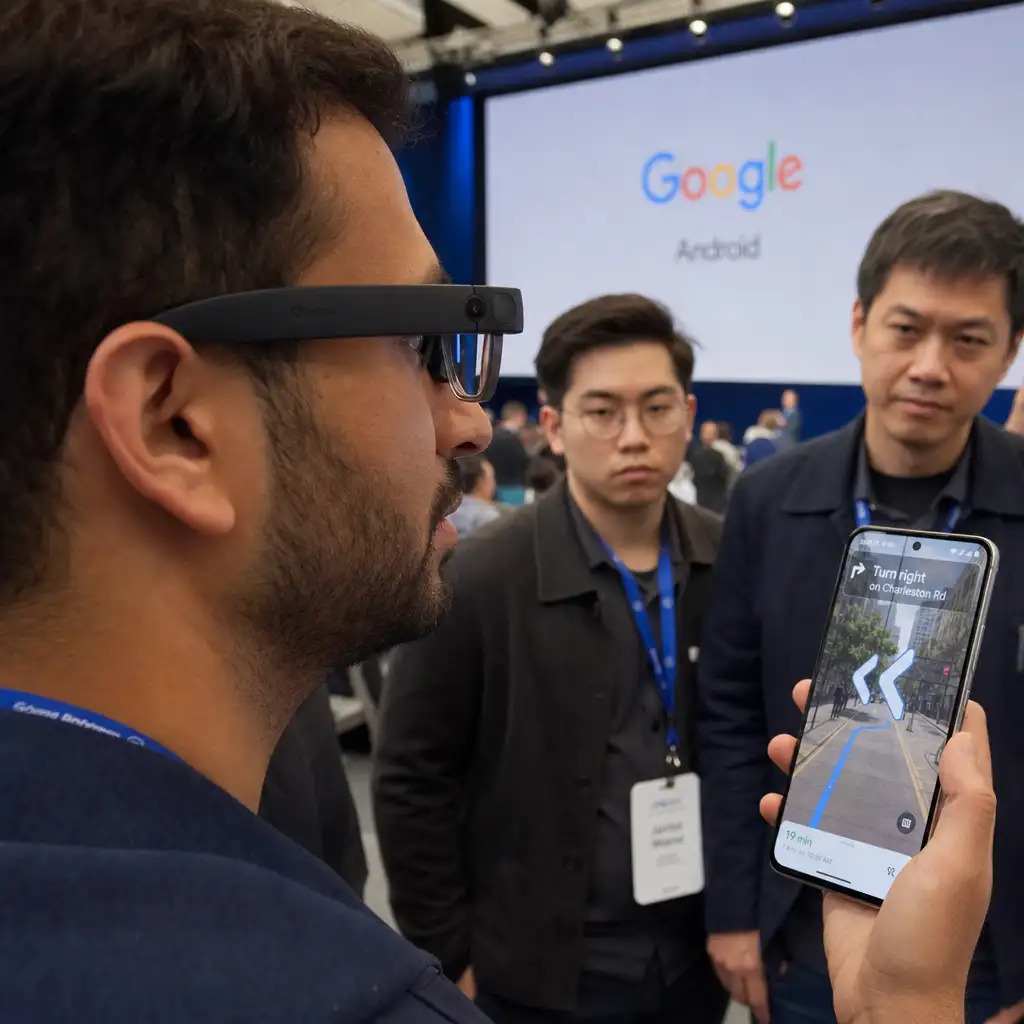 Google 的显示版 AI 眼镜快能用了，但现在还不是掏钱的时候