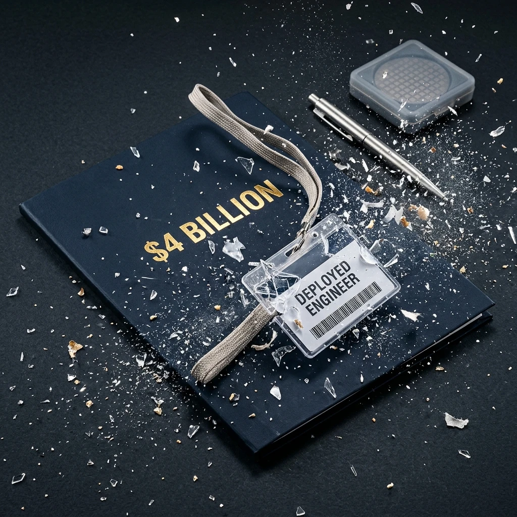 设立部署公司与重组资金,标志着向重度驻场交付转型(示意图)