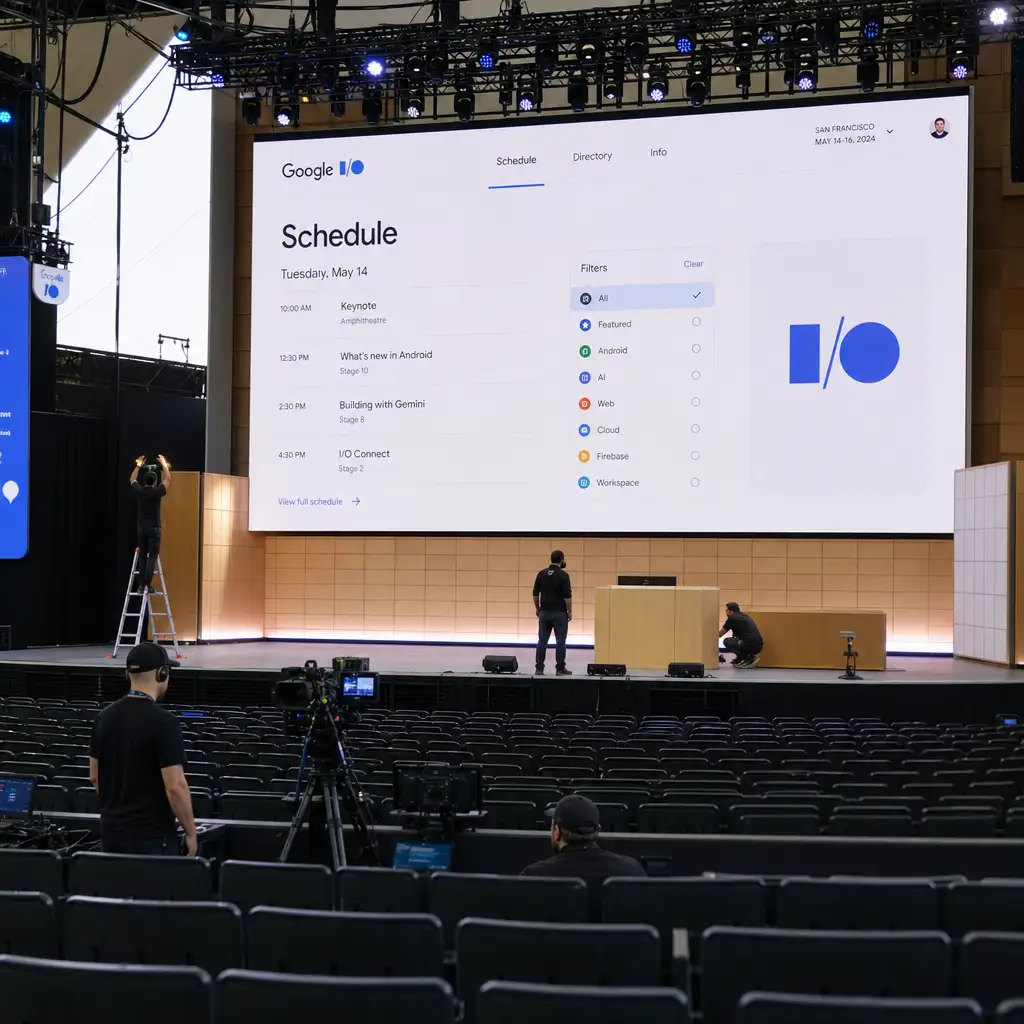 Google I/O 2026 日程页上线：先确认入口，别急着猜新品