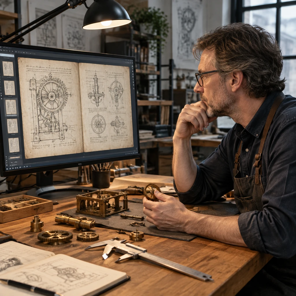 loeffelholz-codex.org上线：AI转写154页古德语工匠秘籍