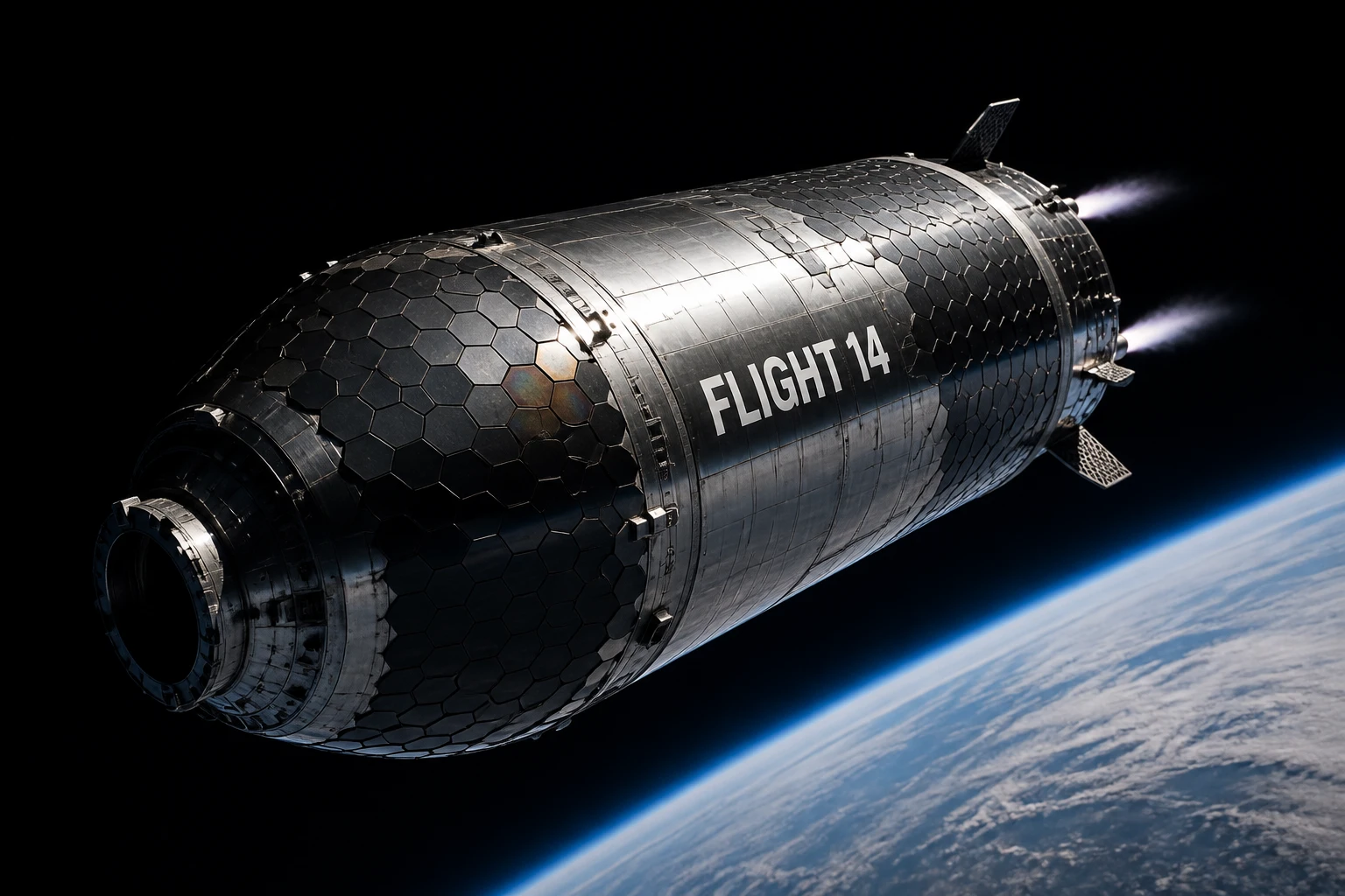 SpaceX星舰第14飞首入275公里轨道:单发熄火与两级坠海背后的登月死结