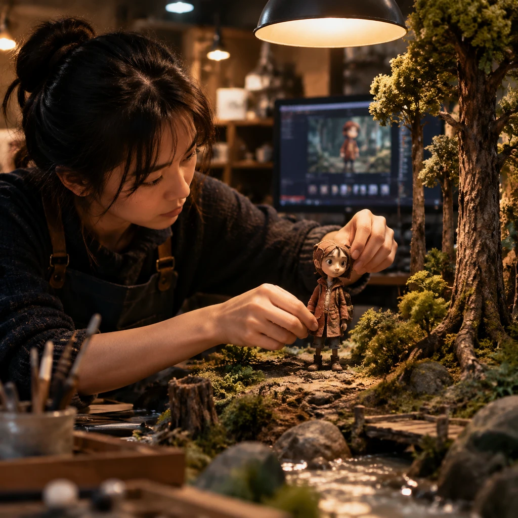 LAIKA耗资1亿美元打造Wildwood：用14万个3D面部筑起好莱坞反AI防线