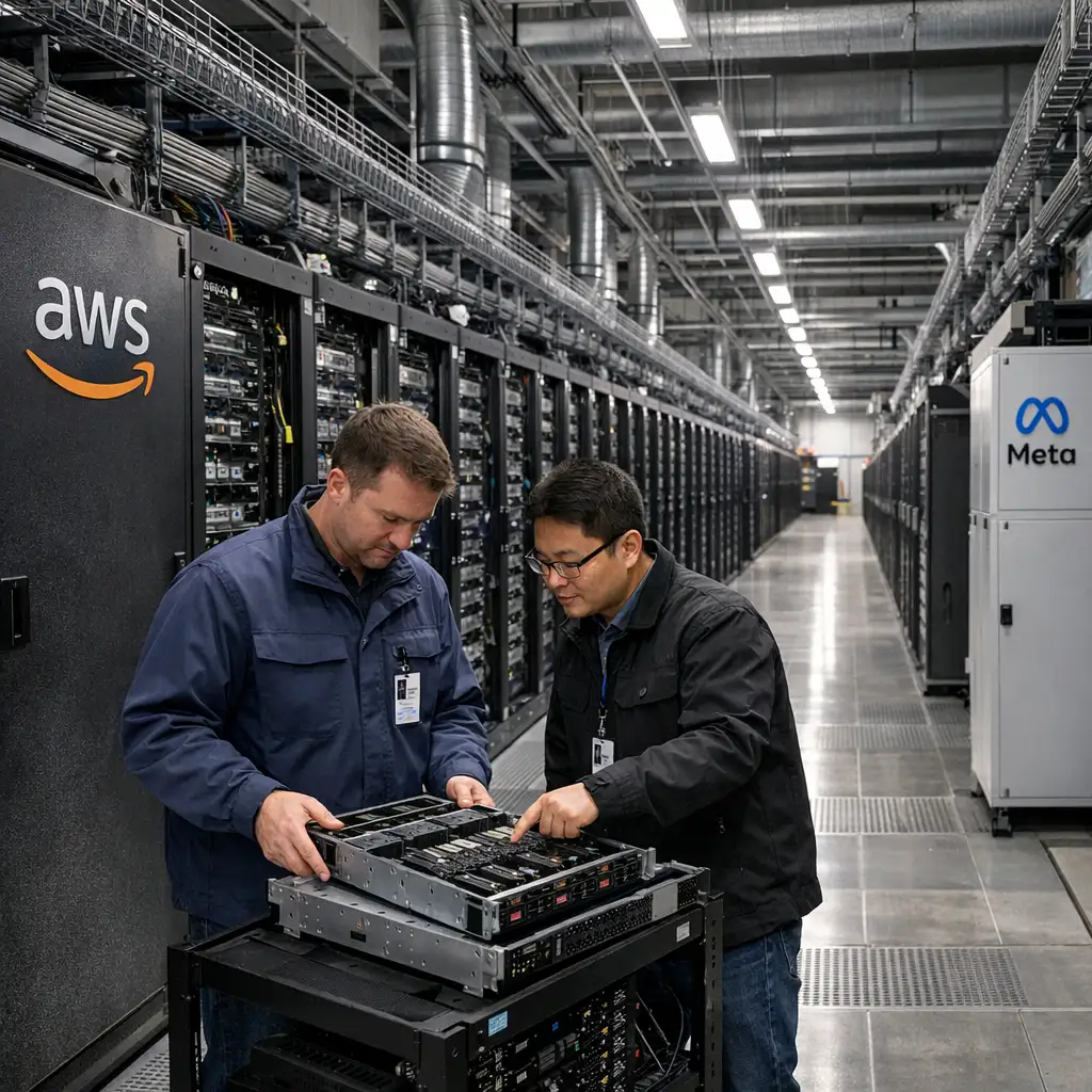 Meta 采购数百万颗 AWS Graviton：AI 算力战开始从 GPU 抢货转向云端算账