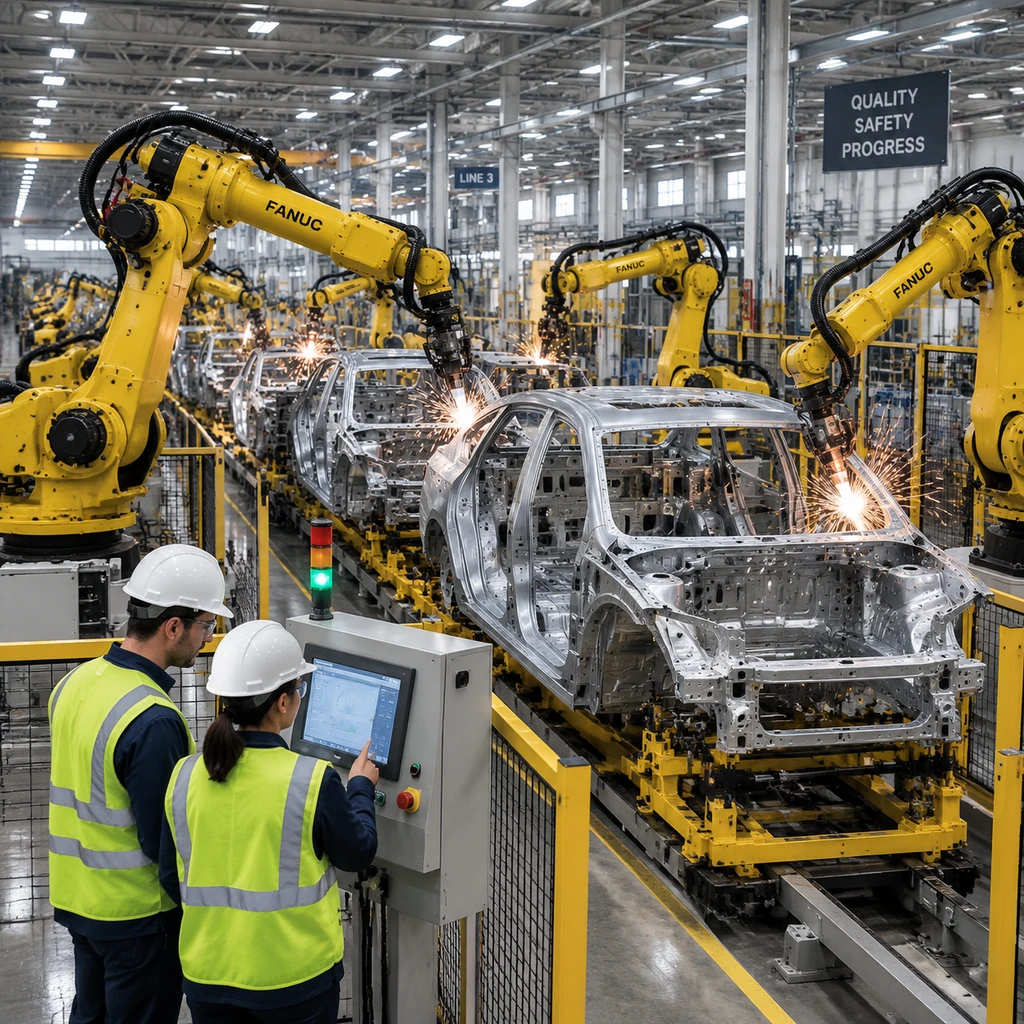 FANUC 与 Tesla 卷入第232条调查,白宫启动180天工业机器人谈判