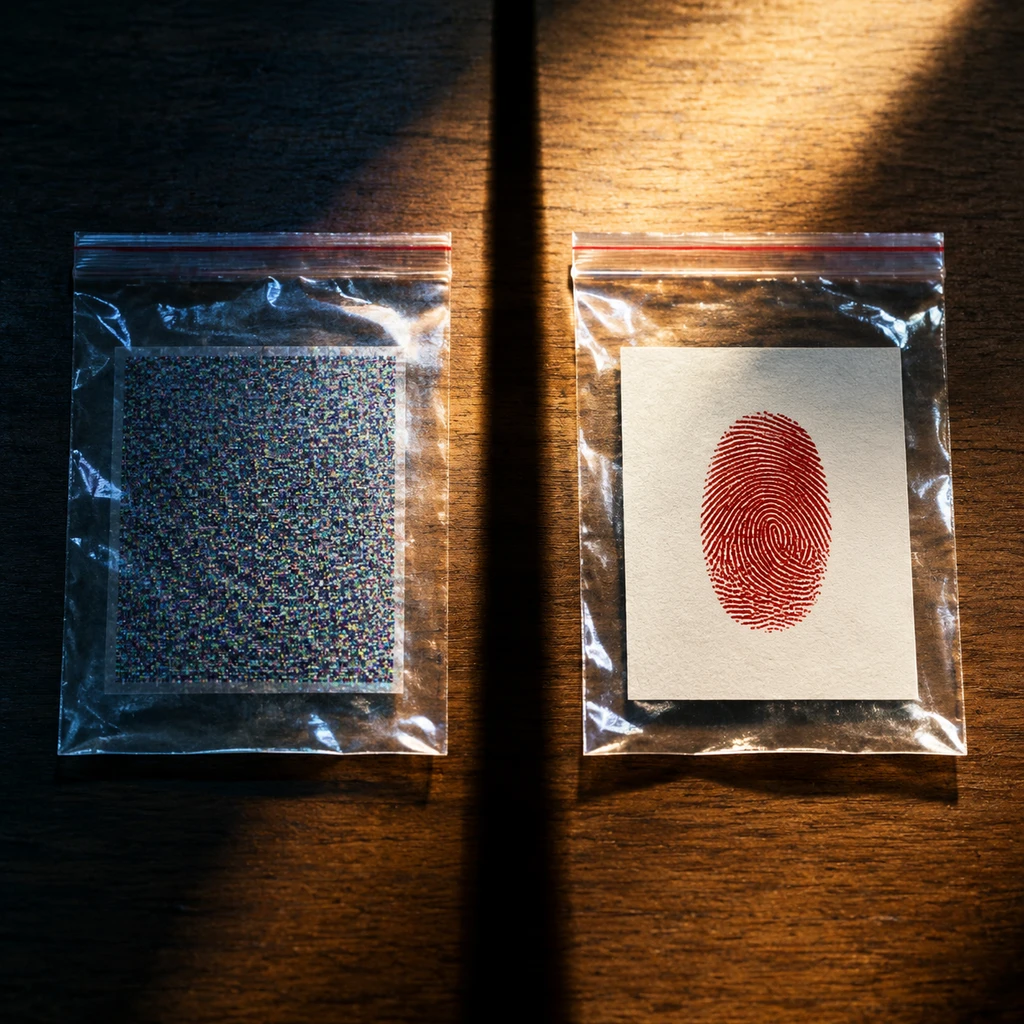 司法指控在纯虚拟生成物与绑定现实个体的侵权间划下严苛法理分界(示意图)