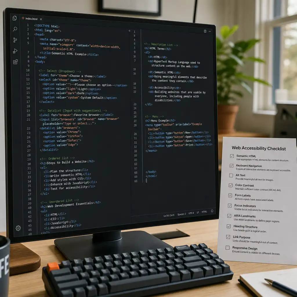 HTML 列表别再只认 ul 和 ol：<dl> 才是很多参数块该有的骨架