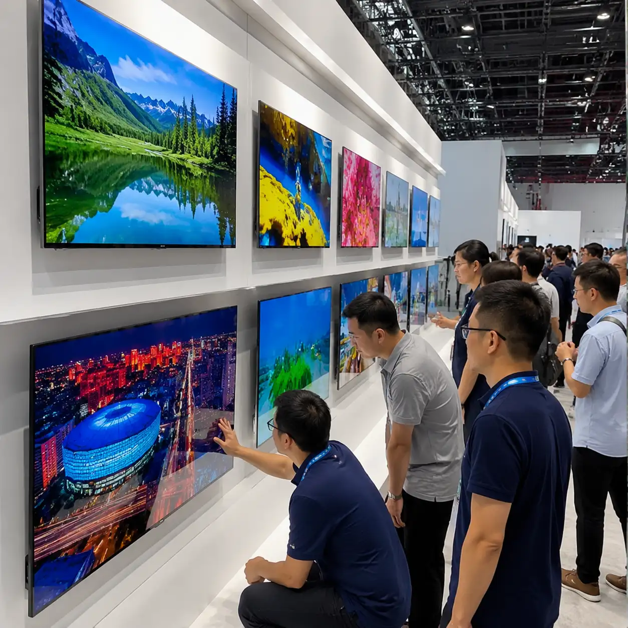 多基色显示集体亮相：LCD要赢的不是130%色域，而是整条链