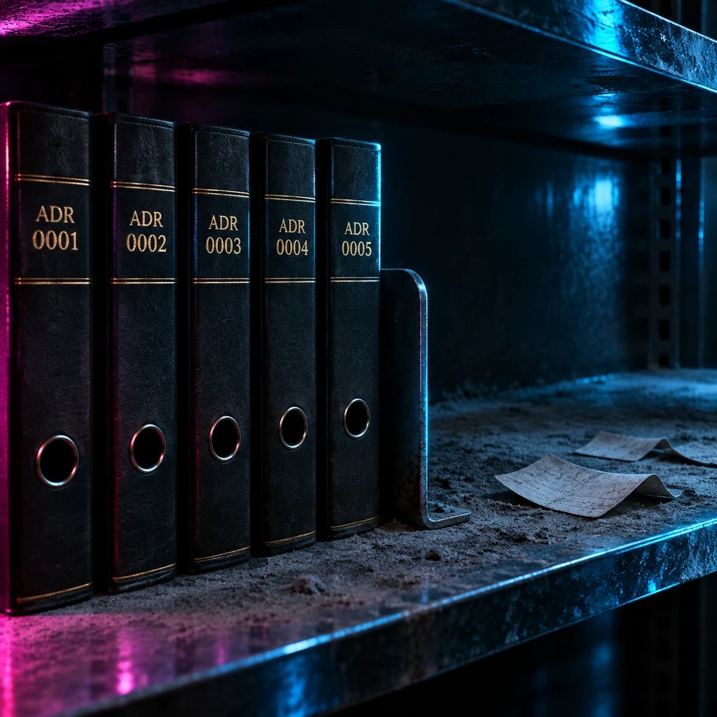 半数开源项目在写完五篇架构决策记录后，便彻底断更烂尾