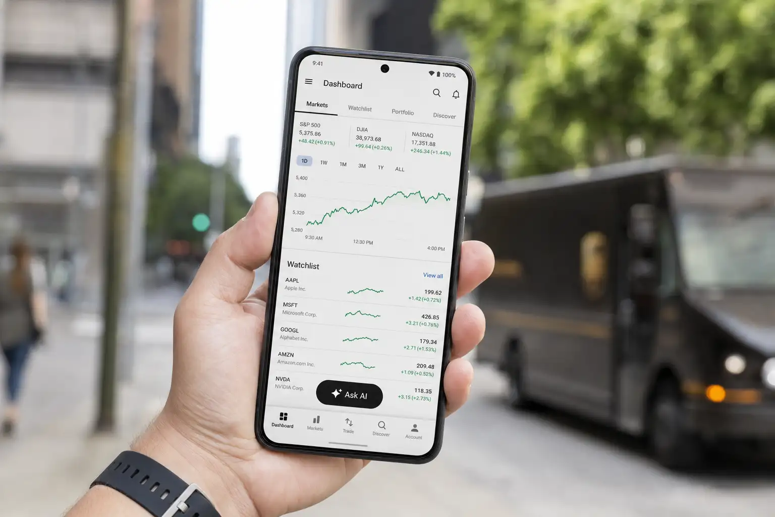 Google Finance 20 年后补上安卓 App，AI 让它开始像个理财助手
