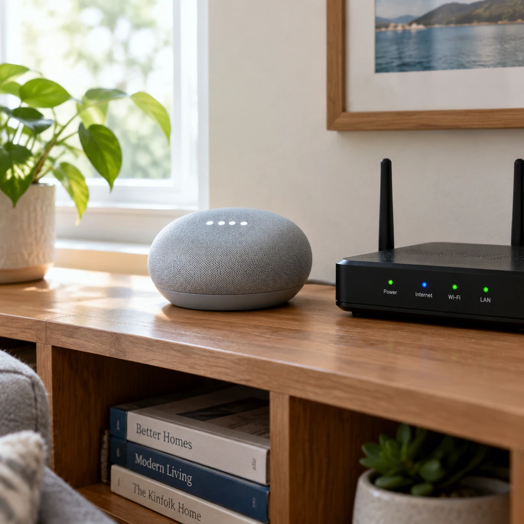 Google Home Speaker (2026) 固件更新死循环，18天偷跑1TB击穿家庭宽带