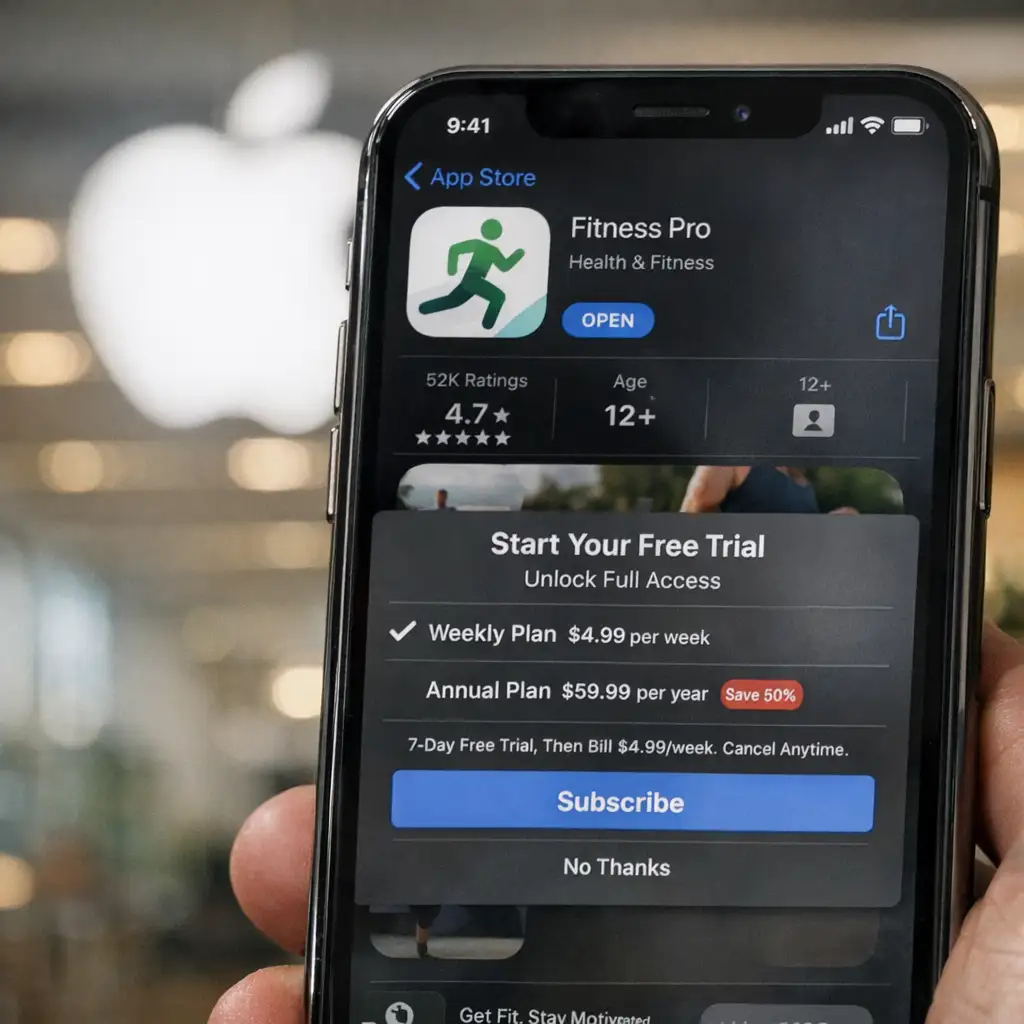 苹果短暂下架又恢复 Cal AI：美国区能走网页支付，但订阅套路仍归 App Store 管