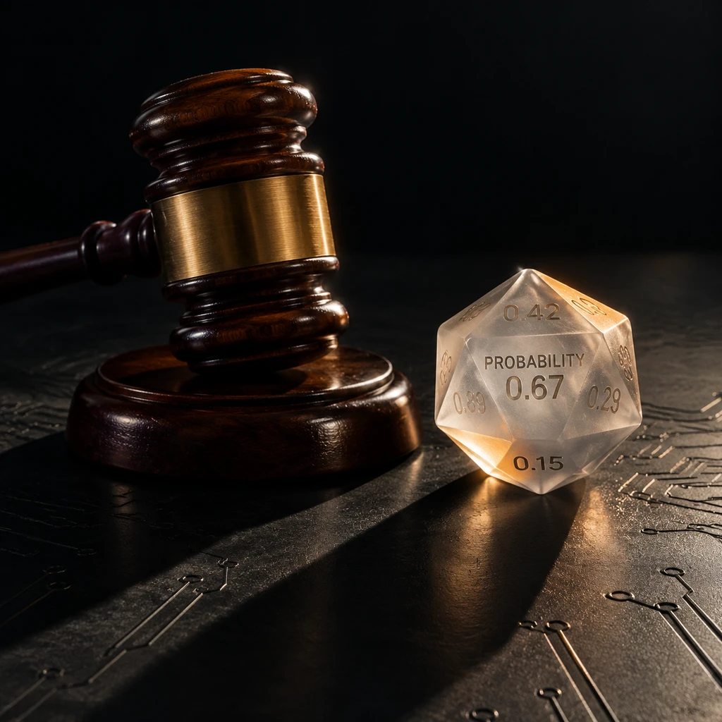 安全拦截从确定性规则裁决转向模型驱动的概率推断(示意图)
