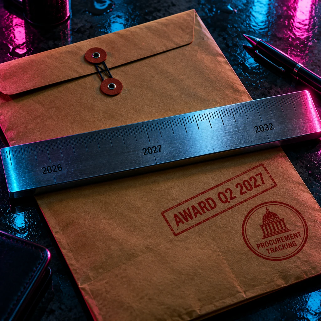 ERO ONE 采购按规划推进，预计于 2027 财年正式完成授标(示意图)