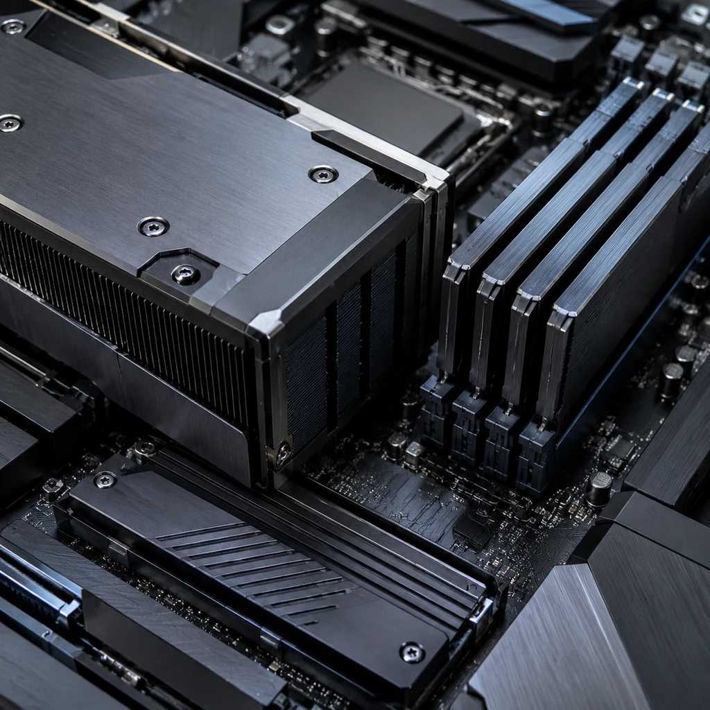 显存、系统内存与固态硬盘构成支撑大模型运行的三级存储链路
