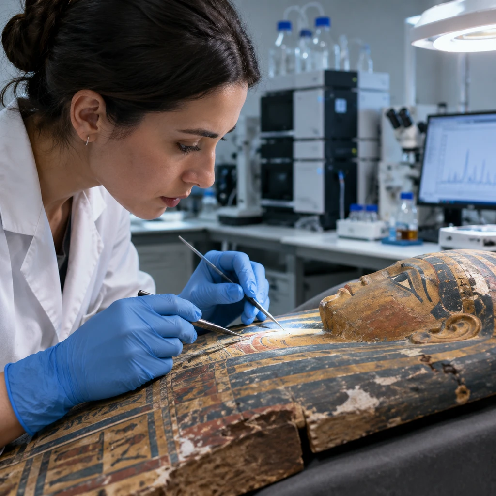 Ars Technica披露古埃及材料之谜：古蛋白质组学突破4200年分子极限