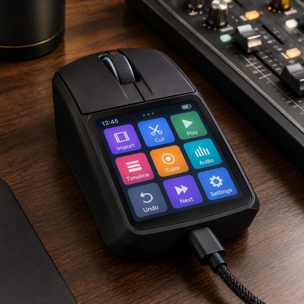 Arctic Fox Technologies 推出 249 美元 Super Mouse,塞进 3.1 寸屏幕却丢了无线