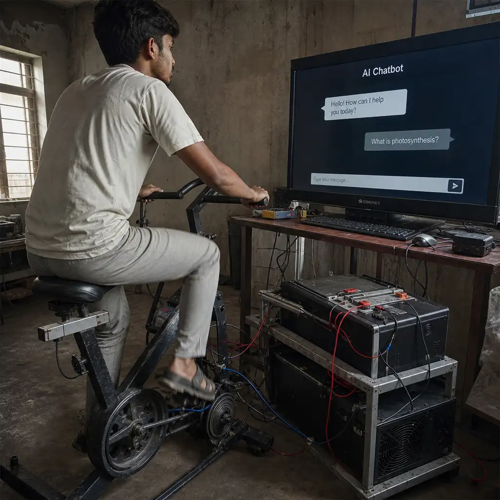 手摇 AI 是个笑话，但它戳中了云端 AI 的三根软肋