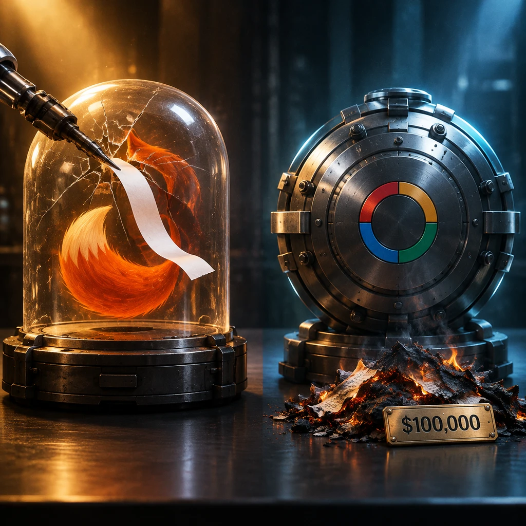 Firefox 被刺穿窃取文件,Chrome 烧掉十万美元仍毫发无损(示意图)
