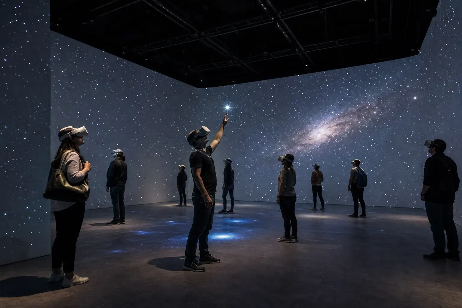 史密森的VR太空展开门迎客，门票不便宜，头显却是旧款