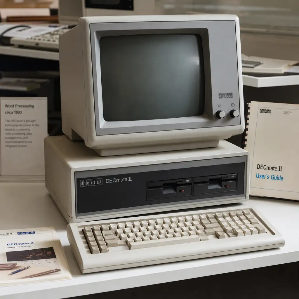 DECmate II：PDP-8 住进文字处理机，DEC 慢了半拍