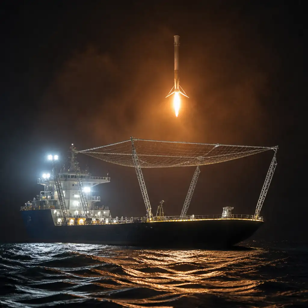 长征火箭海上回收成功，但离“追上猎鹰9”还差6000公斤