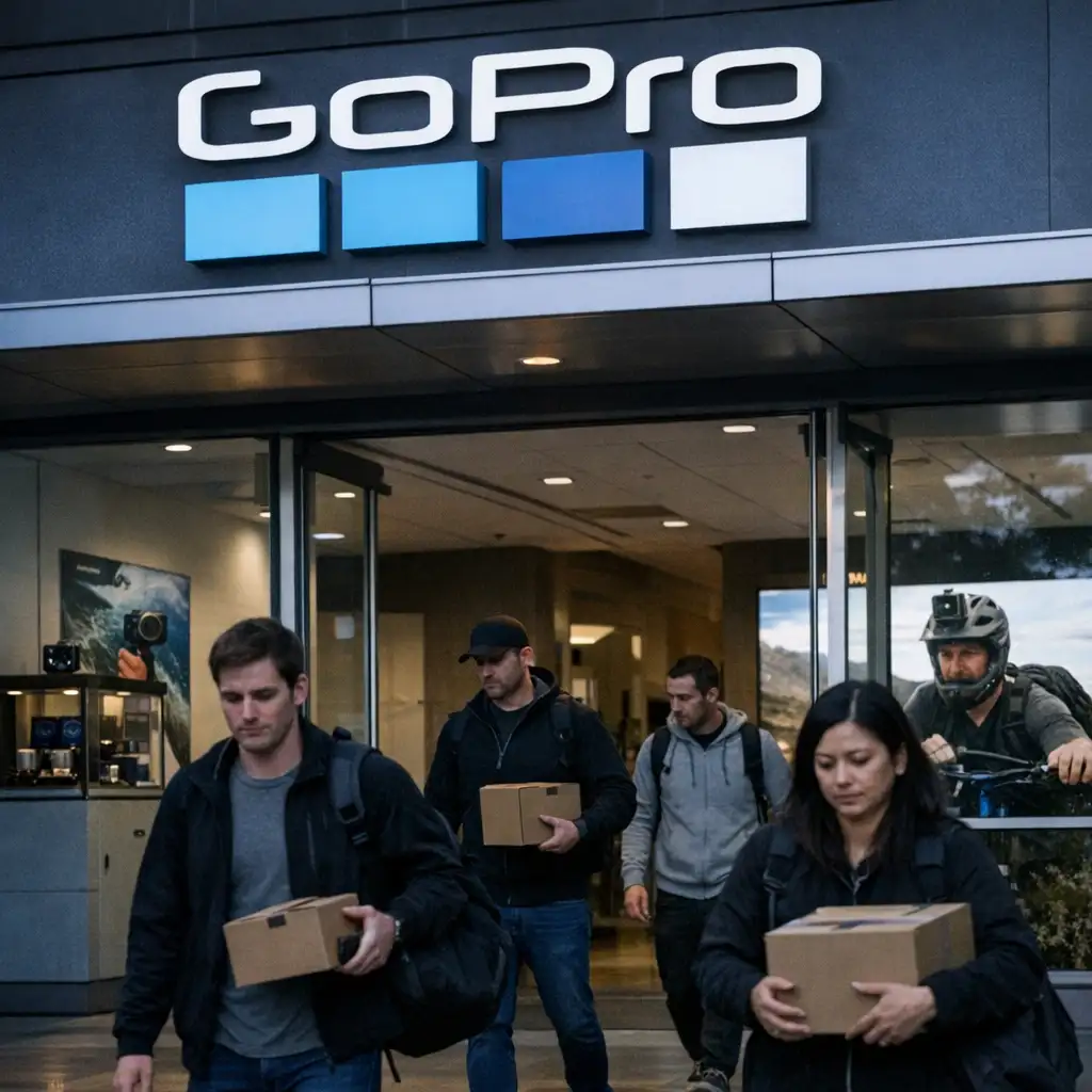 GoPro再裁23%员工：昔日运动相机王者，为什么还是没跑出下坡路？