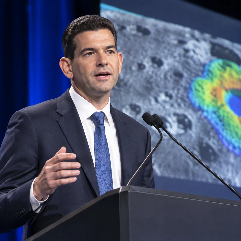 NASA推迟登月至2028年Artemis IV背后，月球南极水冰圈地战打响