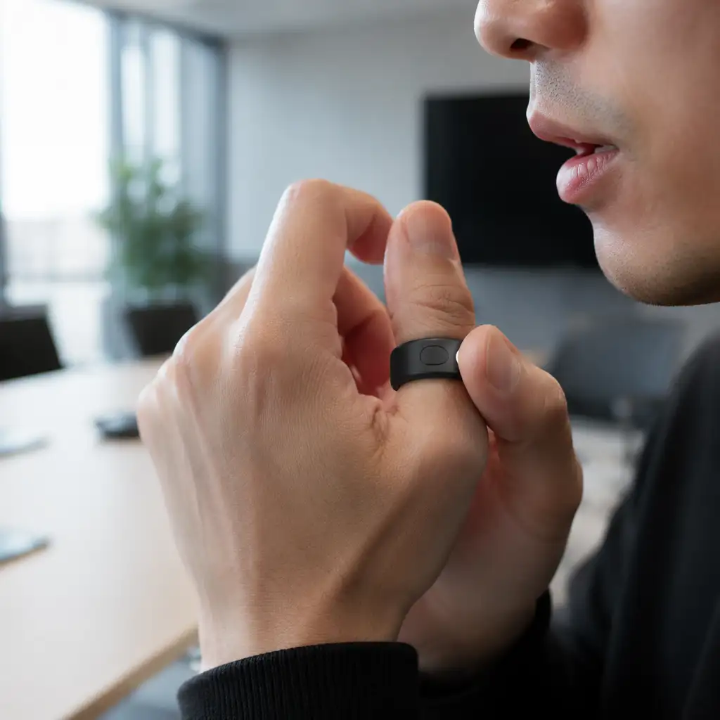 AI硬件都在拼酷炫，这枚戒指赌的是省掉掏手机那一步