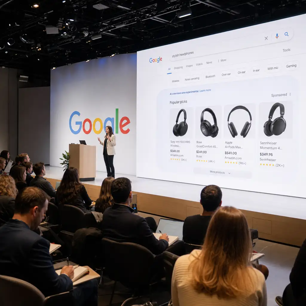 Google在AI Mode里测试广告：搜索广告开始进入对话推荐
