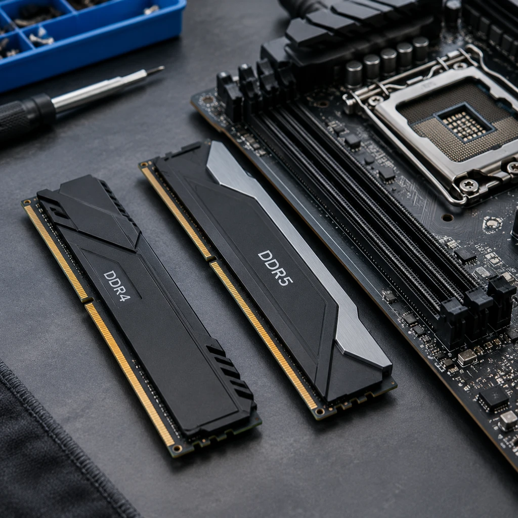 DDR5暴涨至620美元逼Intel与AMD倒流:十年前的DDR4重回主板