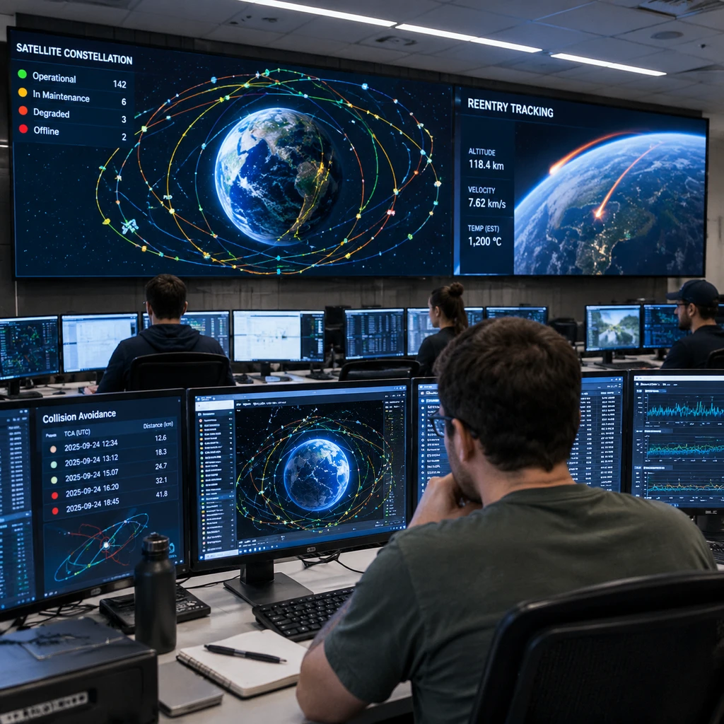 SpaceX Starlink 半年避碰超20万次，轨道垃圾总重突破17000吨的临界真相