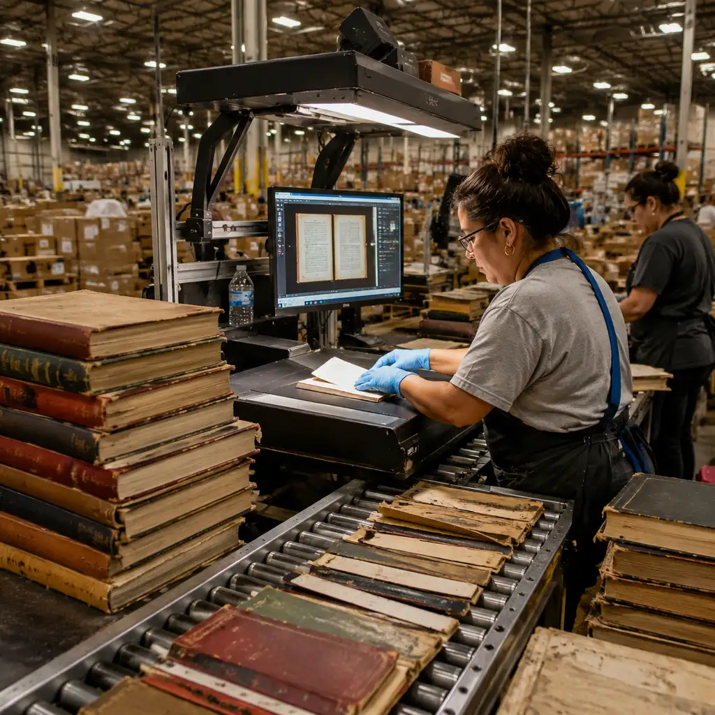 Amazon买书销毁训练AI：能证实的只有1000本，传的是几百万本