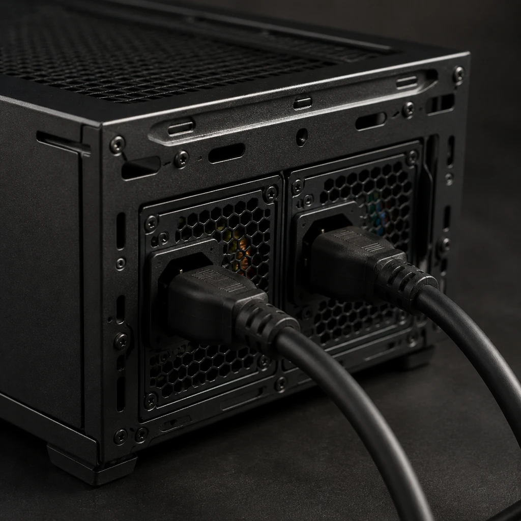 双满血显卡需两颗电源才能凑齐1750W