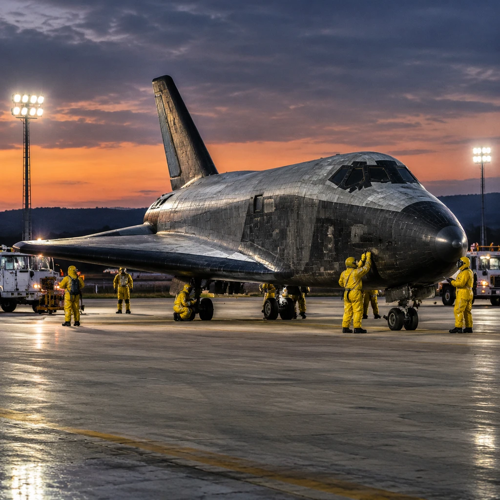 X-37B 与 Shenlong 的 262 天暗战，近地轨道再无单向保密