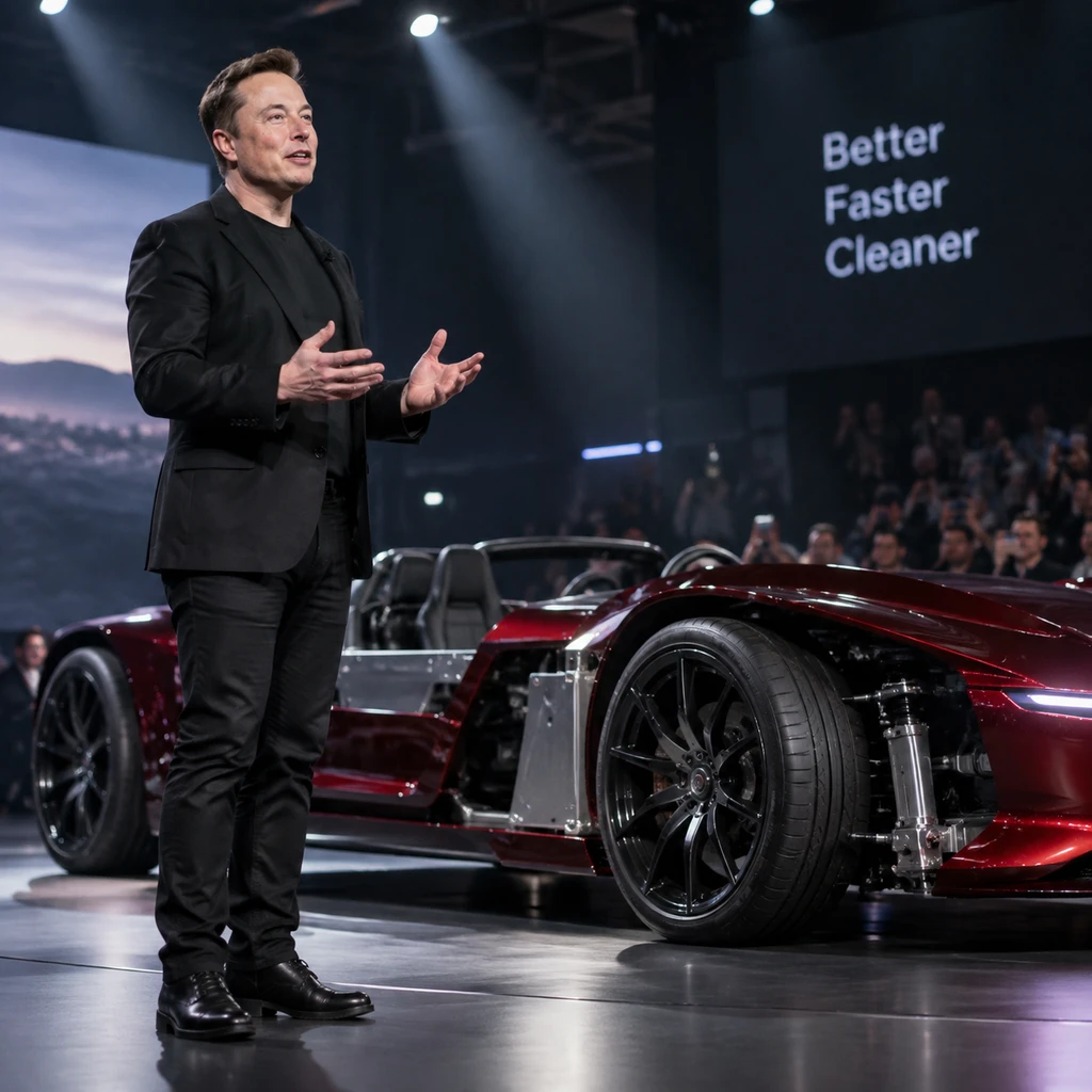 Tesla Roadster跳票9年发布再延期,从10月1日推迟至15日只为露天喷气