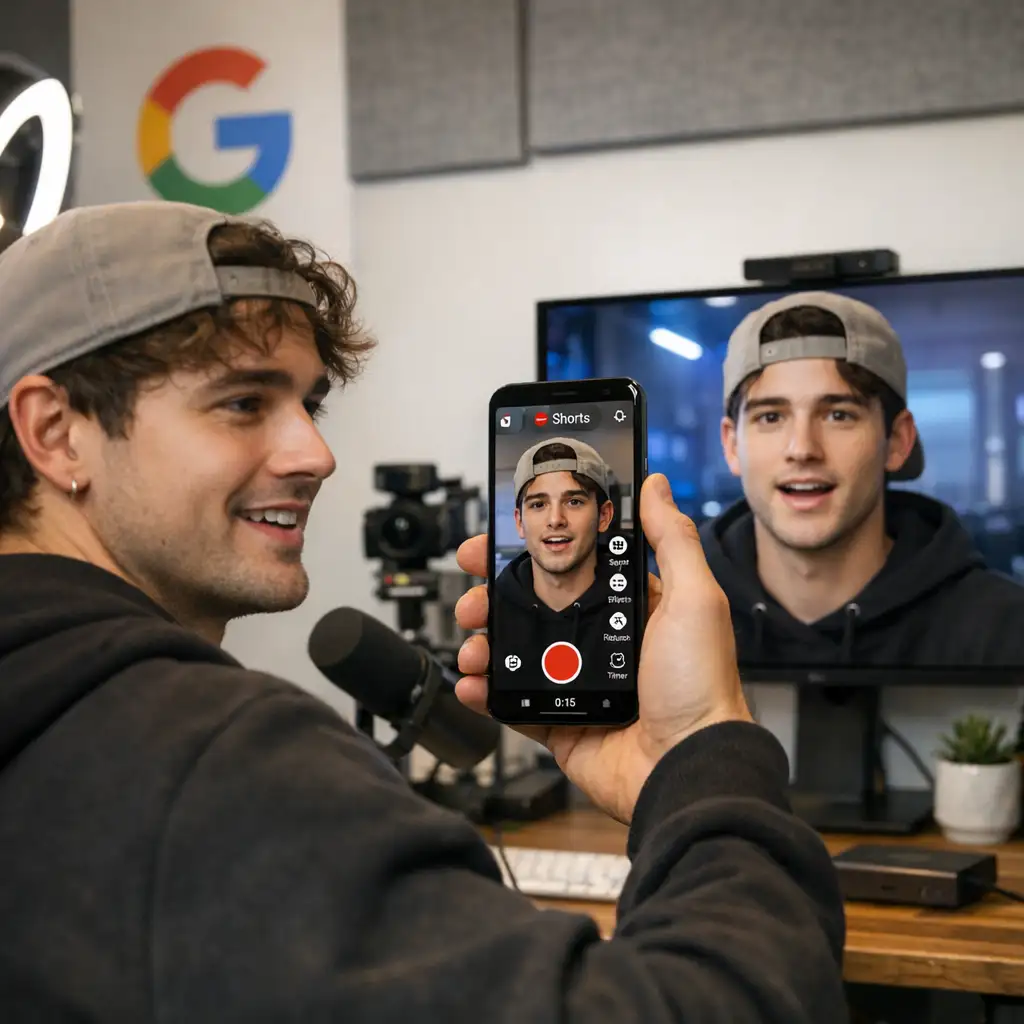YouTube让你一键“克隆自己”：Google把AI分身送进短视频，也把深伪难题推得更近了